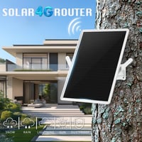 LCLCTEK 4G LTE Router Napelemes Akkumulátor Kültéri SIM Kártyás 150Mbps 2