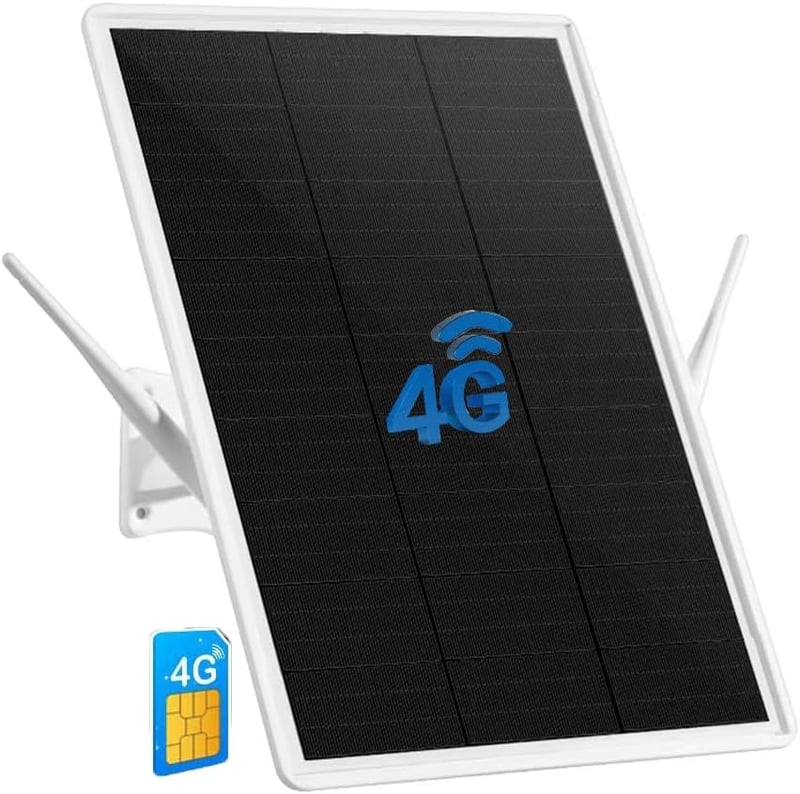 LCLCTEK 4G LTE Router napelemes akkumulátorral, 26000 mAh, SIM kártyás, 150 Mbps
