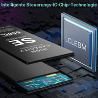 Náhradná batéria LCLEBM pre iPhone SE 2016 2750 mAh, vysokokapacitná Li-ion polymérová batéria pre modely A1662, A1723, A1724, so súpravou náradia 3