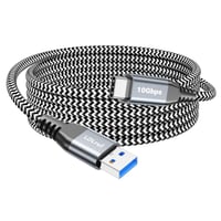 LDLrui USB-A – USB-C kabel 10Gbps, pleteni, brzo punjenje 60W - 3 m 2