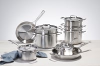 Le Creuset 3-slojna tava od nehrđajućeg čelika bez premaza, 24 cm 6