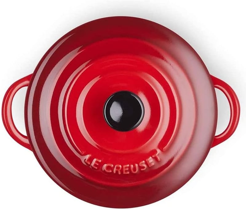 Le Creuset Kerámia Mini Kerek Sütőedény 200ml Fehér - Coastal Blue