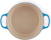 Le Creuset Signature 22 cm-es öntöttvas edény fedővel, 3,3 L, kék - 2-22 cm, azure 5