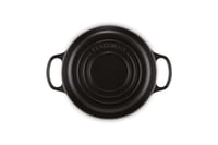 Le Creuset Signature liatinová nádoba na pečenie chleba, 24 cm, matná čierna, 1,6 litrový pekáč 3