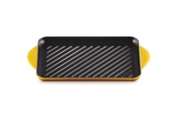 LE CREUSET Pravokutna grill tava od lijevanog željeza 32 cm, Nectar, prikladna za sve ploče za kuhanje, indukciju 1