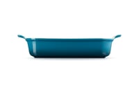 Obdĺžniková zapekacia misa Le Creuset Tradition z kameniny, 32 cm, Deep Teal 3