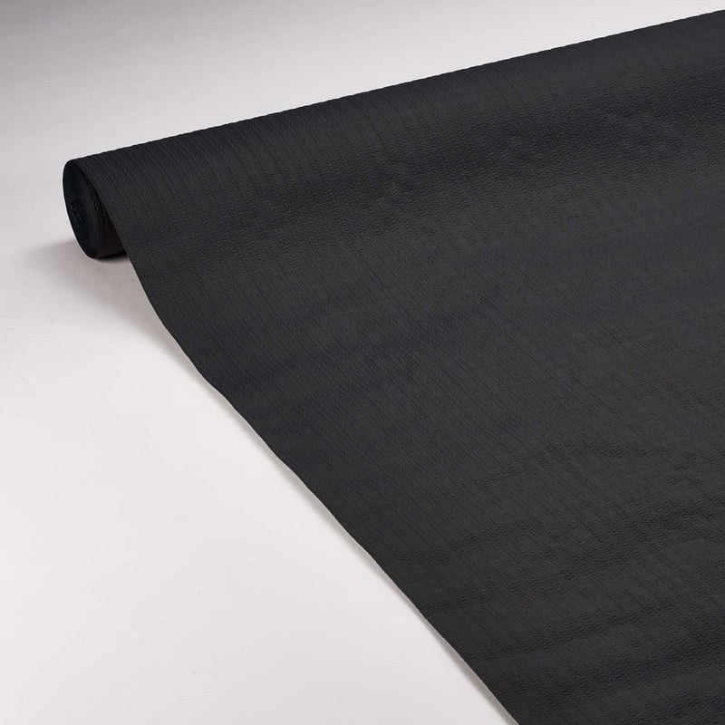Le Nappage crni prešani papirnati stolnjak u roli – 1,18 x 20 m – materijal koji se može reciklirati i biorazgradiv je