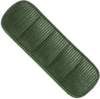 LEABAGS prémium vállpánt valódi bivalyőr bőrből, vintage stílusú táskavállpánt 18x6cm fekete 3