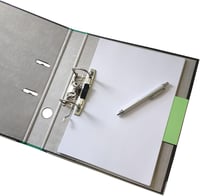 Lead Office Elválasztó Lapok 100 db Vegyes Szín DIN A4 Lyukasztott Dokumentum Szortírozó - Intensive 5