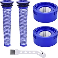 Leadaybetter 2db HEPA Szűrő Szett Dyson V8 V7 V6 Porszívókhoz - Elő és Utószűrő Készlet Absolute Animal Motorhead Modellekhez 1