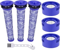 Leadaybetter Dyson V7 V8 SV10 porszívó szűrő csomag - 3 post és 3 pre filter 1