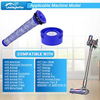 Leadaybetter Dyson V7 V8 SV10 porszívó szűrő csomag - 3 post és 3 pre filter 2