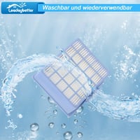 Leadaybetter HEPA és motor szűrő szett Siemens VSZ31423, VSZ31455, VSZ31456, VSZ31466 porszívóhoz 5