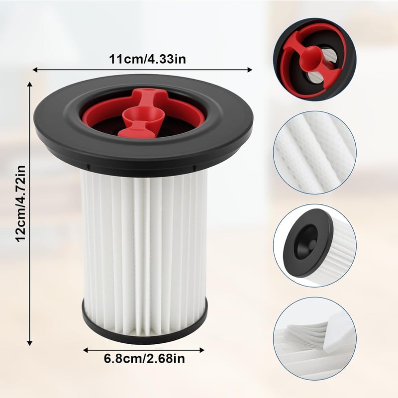 Leadaybetter HEPA szűrő Bosch Unlimited Gen2 Series 8 akkus porszívóhoz