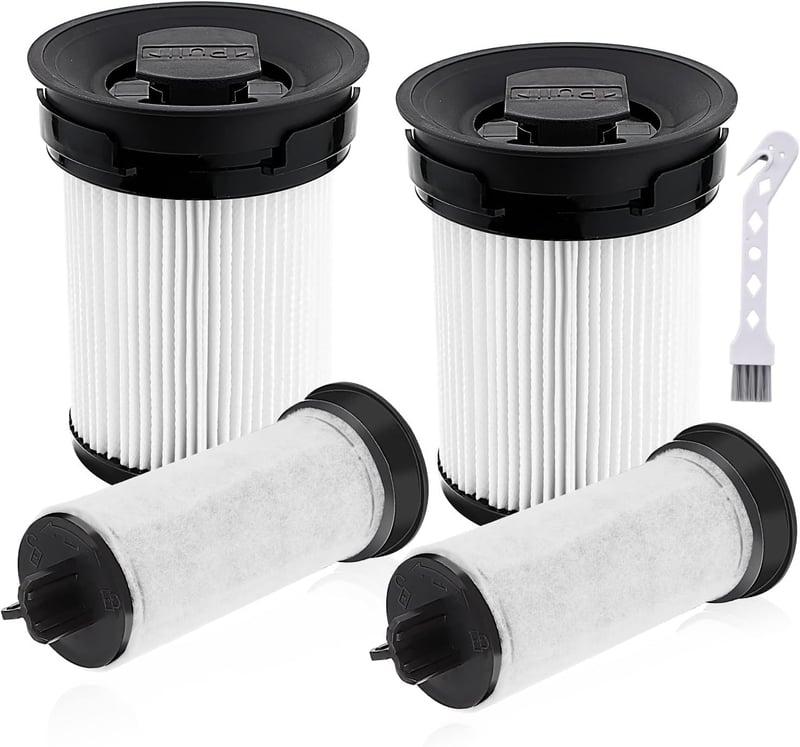 Leadaybetter Miele TriFlex HX1 FSF Porszívó Szűrő Csomag - Mosható Finom Por Szűrő 2db