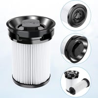 Leadaybetter Miele TriFlex HX1 FSF Porszívó Szűrő Csomag - Mosható Finom Por Szűrő 2db 2