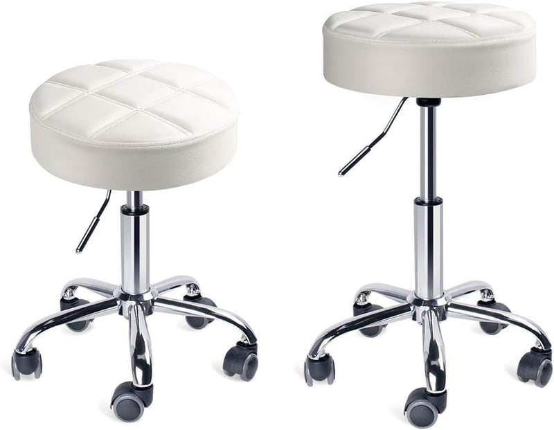 Leader Accessories forgó munkazsámoly magasságállítható görgős stúdió szék
