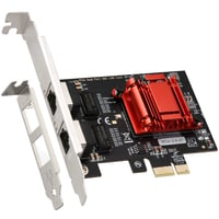 Dvojportová PCIe Gigabit Ethernet karta LEAGY – Intel 82575/82576, 2x RJ45, 1000M 1