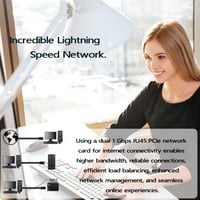 Dvojportová PCIe Gigabit Ethernet karta LEAGY – Intel 82575/82576, 2x RJ45, 1000M 6