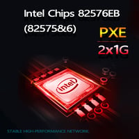 Dvojportová PCIe Gigabit Ethernet karta LEAGY – Intel 82575/82576, 2x RJ45, 1000M 3
