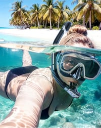 Lealinga Snorkel Szett 2 Személyes Panoráma Maszk Száraz Snorkelcsővel 6