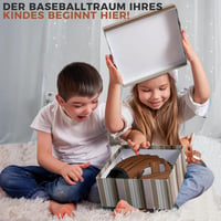 LeapBeast Baseball Kesztyű Labdával, Softball Kesztyű Gyerekeknek és Felnőtteknek, Edzés és Verseny 6