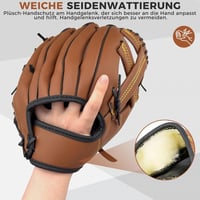 LeapBeast Baseball Kesztyű Labdával, Softball Kesztyű Gyerekeknek és Felnőtteknek, Edzés és Verseny 2