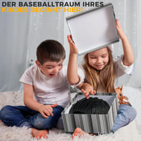 LeapBeast baseball és softball kesztyű 1 labdával, fekete - 12,5" 6