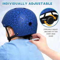 LeapBeast gyerek kerékpár sisak állítható skateboard roller bicikli védelem 6