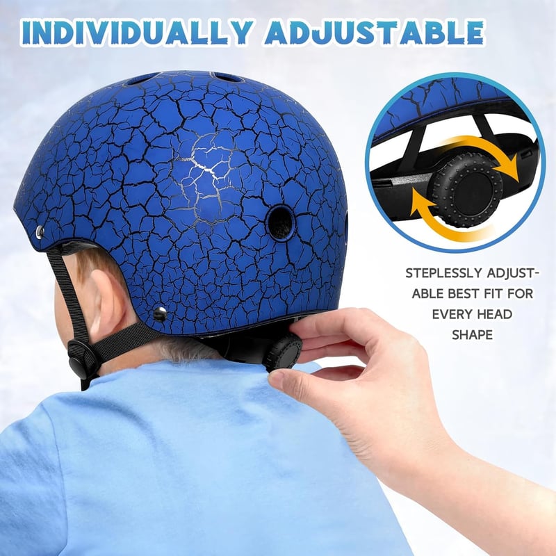 LeapBeast gyerek kerékpár sisak állítható skateboard roller bicikli védelem