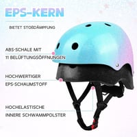 LeapBeast Kerékpár Sisak, L-es méret,  Szellőzős Könnyű Biztonságos Gördeszka BMX Roller Gyerek Felnőtt 2