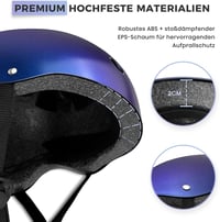 LeapBeast Kerékpár Sisak, M-es méret Szellőzős Könnyű Biztonságos Gördeszka BMX Roller Gyerek Felnőtt 2