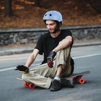 LeapBeast Kerékpár Sisak, M-es méret Szellőztetett Könnyű Biztonságos Gördeszka Roller BMX Gyerek Felnőtt 9