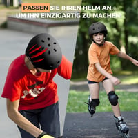 LeapBeast Kerékpár Sisak Szellőzős Könnyű Biztonságos Gördeszka BMX Roller Gyerek Felnőtt 7