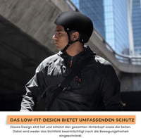 LeapBeast Ultralight Város Sisak , L-es méret, Felnőtteknek és Tiniknek, Roller és Skateboard Védelem 6