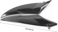 Leapiture Motorkerékpár Tank Oldalsó Panel Carbon Fiber R1 2004-2006 4