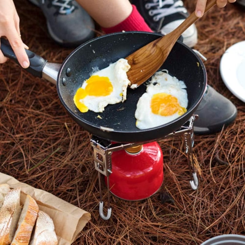 Leapiture összecsukható gázfőzőhely kemping tripod piknik grillezéshez