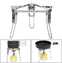 Leapiture összecsukható gázfőzőhely kemping tripod piknik grillezéshez 4