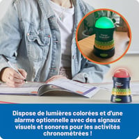 Learning Resources Time Tracker Mini – Vizuálny časovač pre deti so svetelnou a zvukovou signalizáciou, učebná pomôcka do triedy aj na doma 3