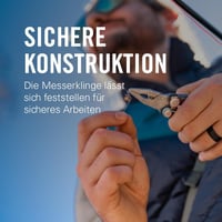Leatherman Skeletool Multifunkciós Zsebszerszám - 7 Eszköz Egykezes Használattal, Rozsdamentes Acél, 142g, Ezüst, Karabinerrel 5