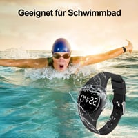 LEBEXY Pedométer Óra Lépésszámláló Fitness Tracker Futáshoz Sétához Úszáshoz Férfiaknak Nőknek 3