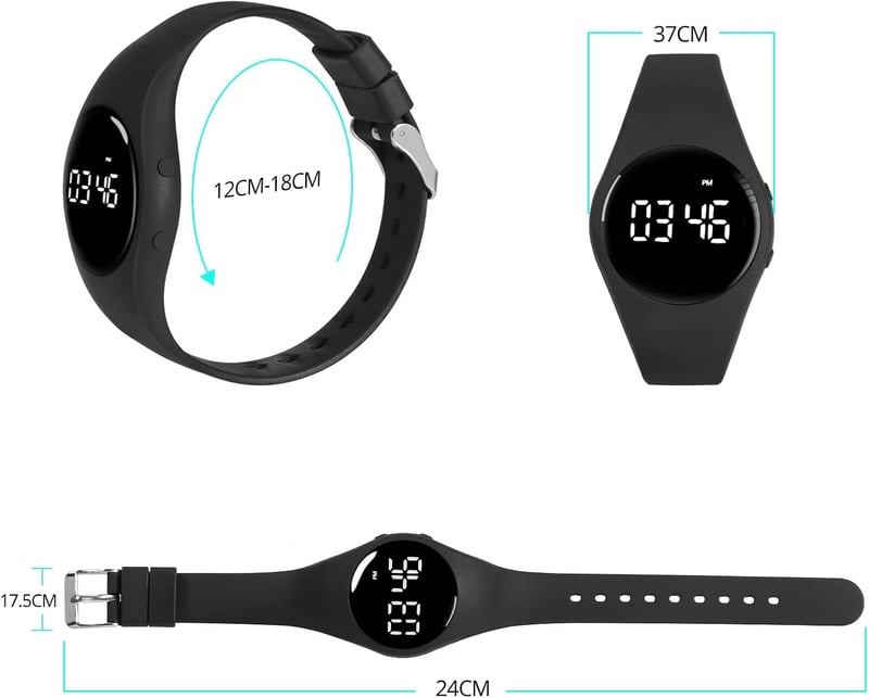 LEBEXY Pedométer Óra Lépésszámláló Fitness Tracker Futáshoz Sétához Úszáshoz Férfiaknak Nőknek