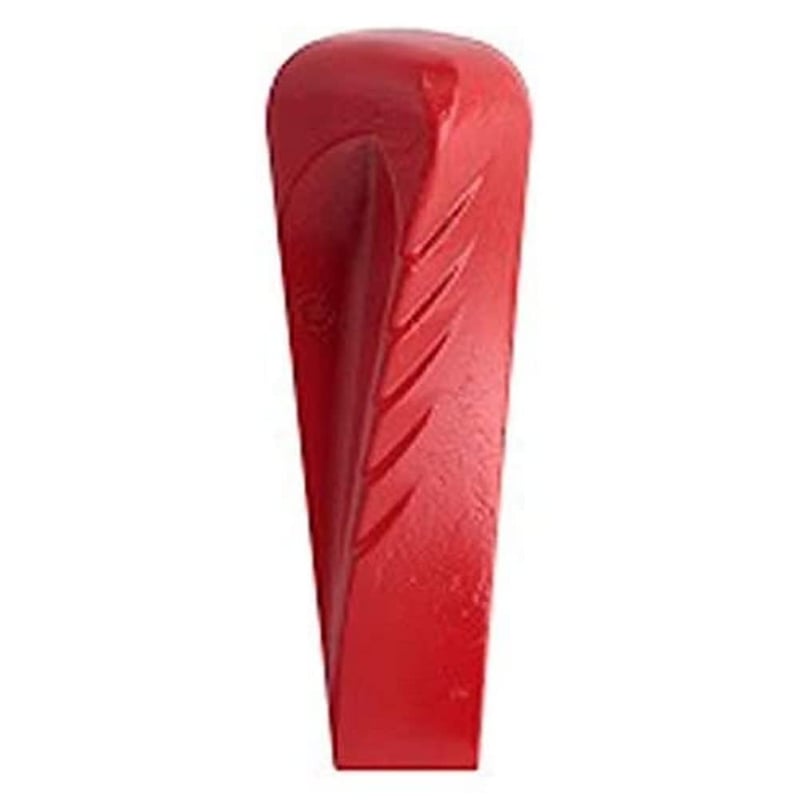 Štiepací klin Leborgne Coin Éclateur Rouge 2,1 kg, kovaný z kalenej ocele, klin na štiepanie palivového dreva, záhradné náradie