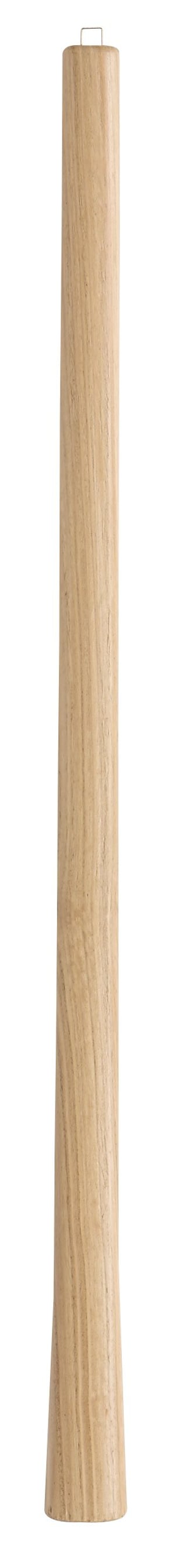 Coadă de schimb Leborgne PEFC 100% pentru ciocan, topor, sapă, lopată - 90 cm, 51x35 mm - Lemn de frasin șlefuit și lăcuit