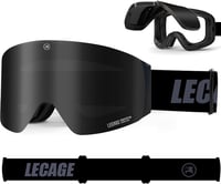 LECAGE Síszemüveg Flip-Up Mágneses Anti-Fog UV400 Férfi Női Snowboard 1