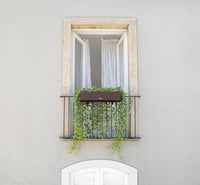 Balkónový kvetináč Lechuza BALCONERA Cottage 80, mokka hnedý, 79x19x19 cm so zavlažovacím systémom 6