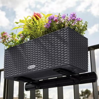 LECHUZA Balkonláda tartó fehér 80-100 cm-es balkonláda-hoz 5