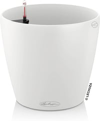 Lechuza Classico Colour 18 fehér modern kaspó - 19 x 19 x 17 cm, White 1