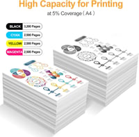 LeciRoba 219X (W2190X / W2190A) utángyártott toner HP Color LaserJet Pro - 5 db 3