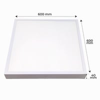 LED prisadené stropné svietidlo ATOMANT 60x60 cm 48W CCT 3000-6500K 5500lm stmievateľné 6